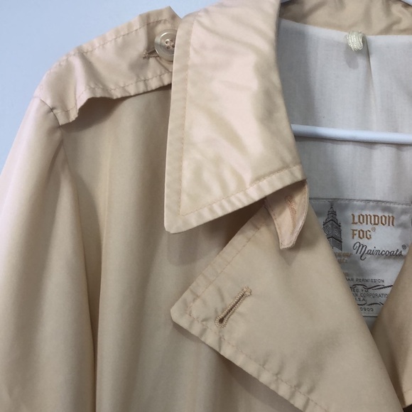 Vintage London Fog Rain Jacket Trench Coat, 14 - Picture 4 of 12